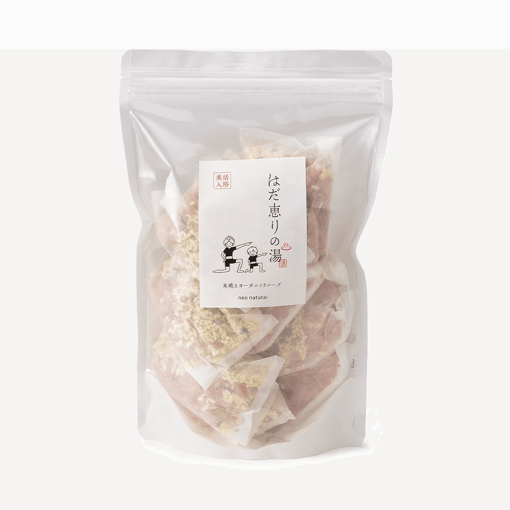 【母袋有機農場シリーズ】はだ恵りの湯 （70g x 8袋）