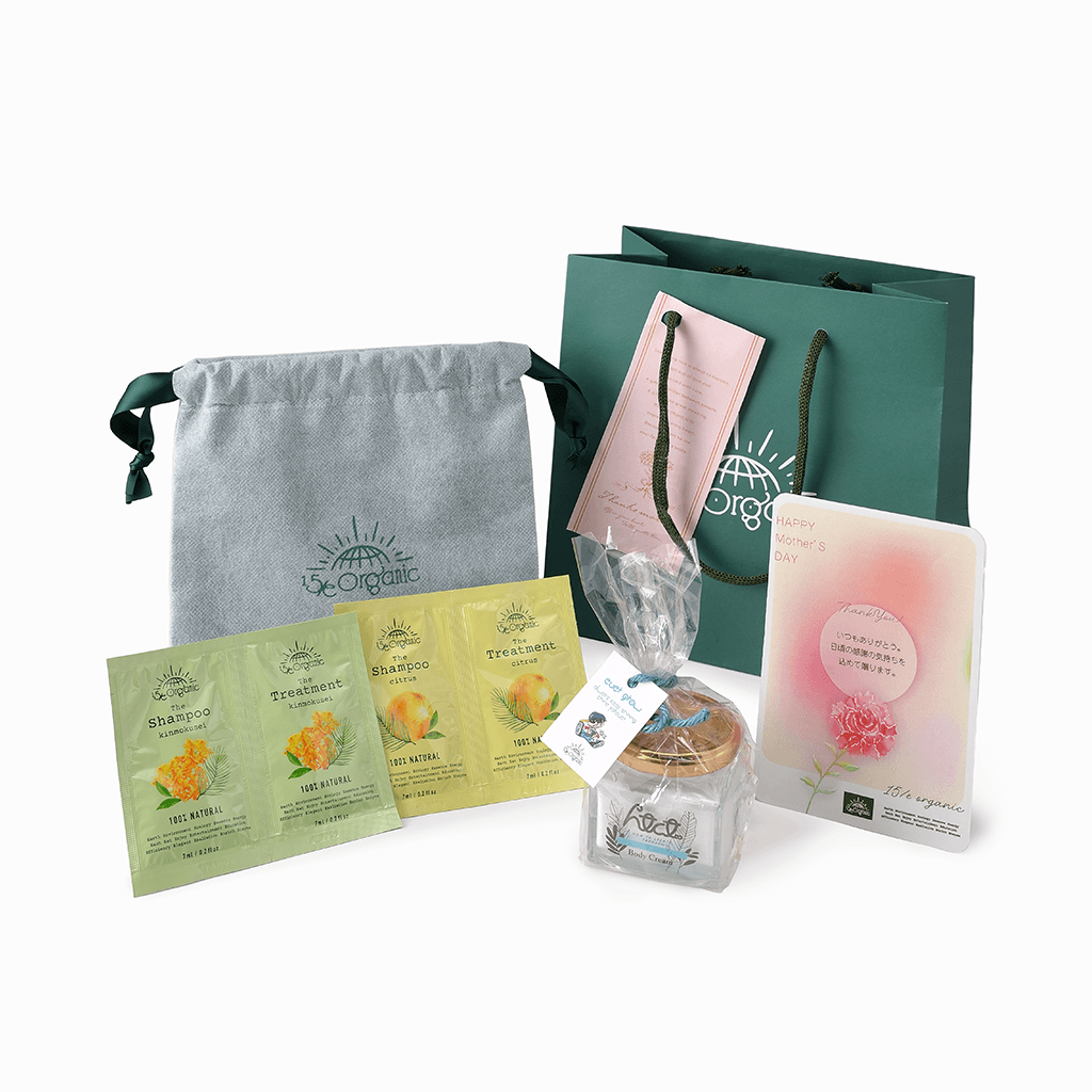 
                  
                    【htct∞×15/e organic】2026年 母の日 BODY CREAM（EVER GROW/STAY WARM）& ヘアケアサシェセット（キンモクセイ+シトラス）※送料無料＆ポイント10倍
                  
                