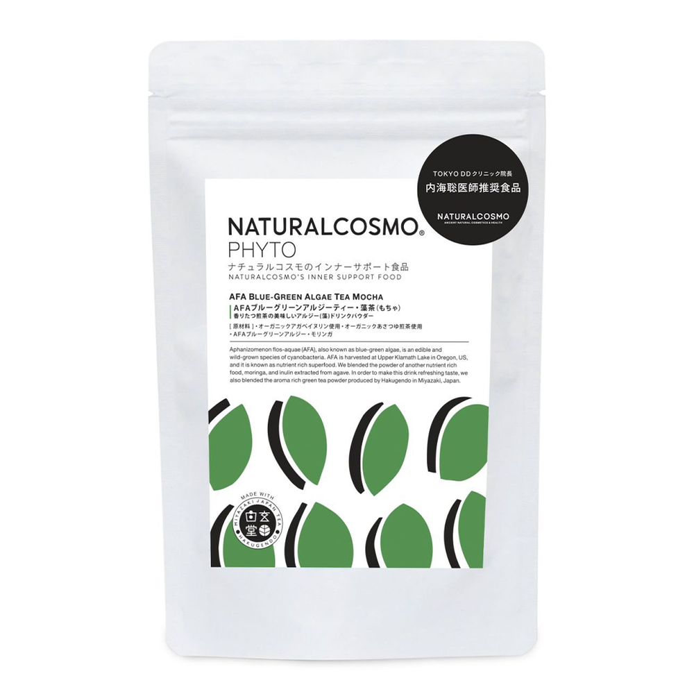 NATURALCOSMO（ナチュラルコスモ）　AFAブルーグリーンアルジーティー・藻茶（もちゃ）　78g