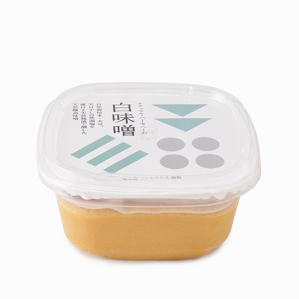 ナチュラルハーモニー】白味噌 400g – 15/e organic