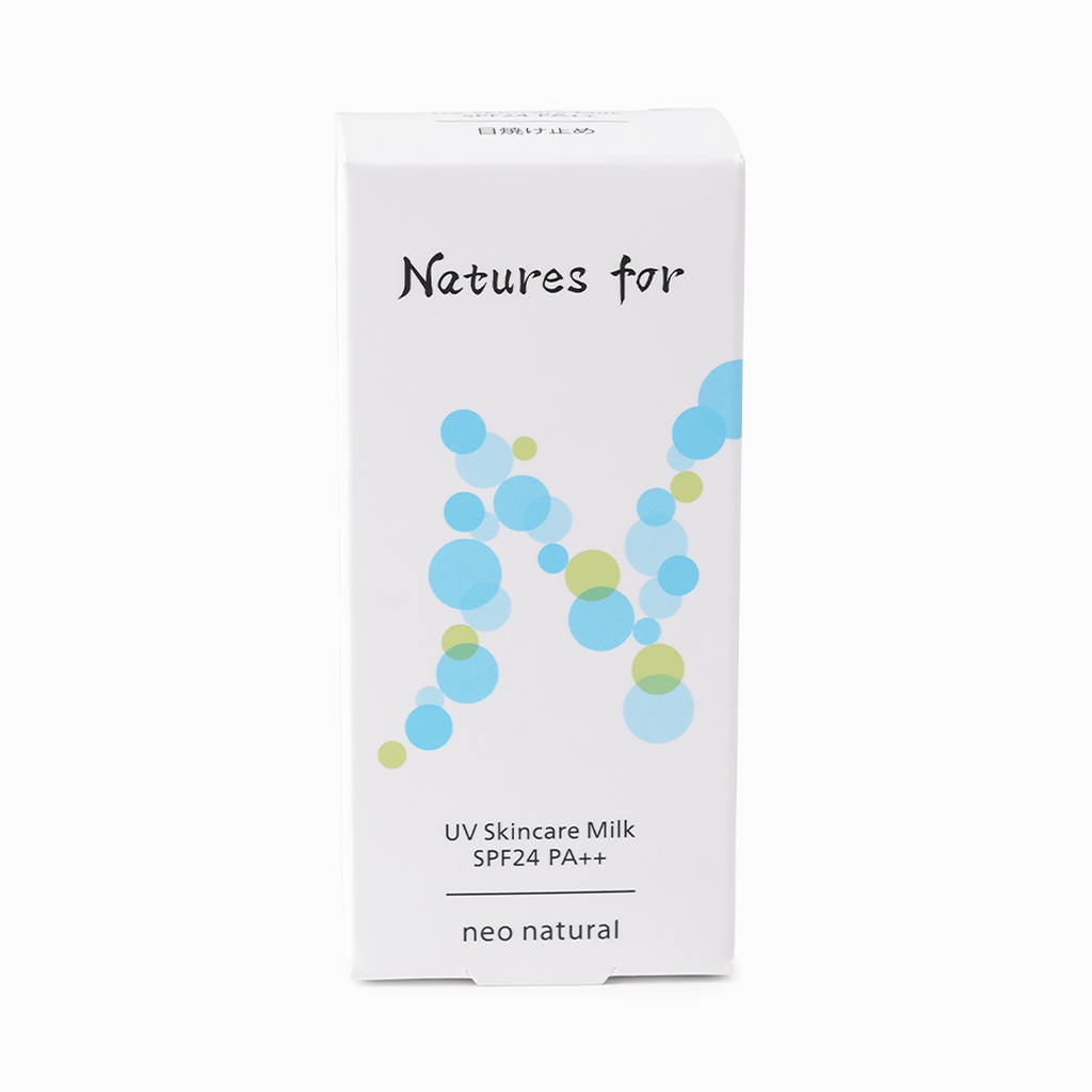 【Natures for】UVスキンケアミルク SPF24・PA++（日焼け止め）