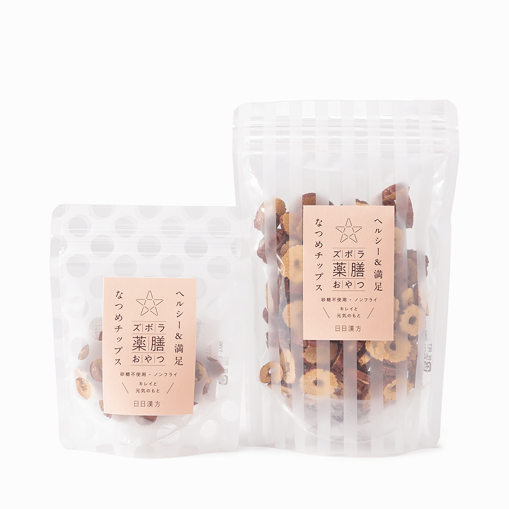 【日日漢方】ズボラ薬膳 なつめチップス 20g/100g