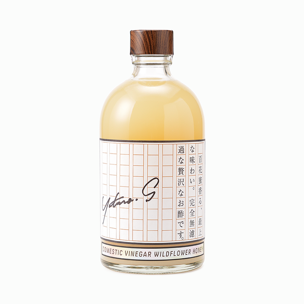 【nondo】玄米酢 百花蜜 500ml