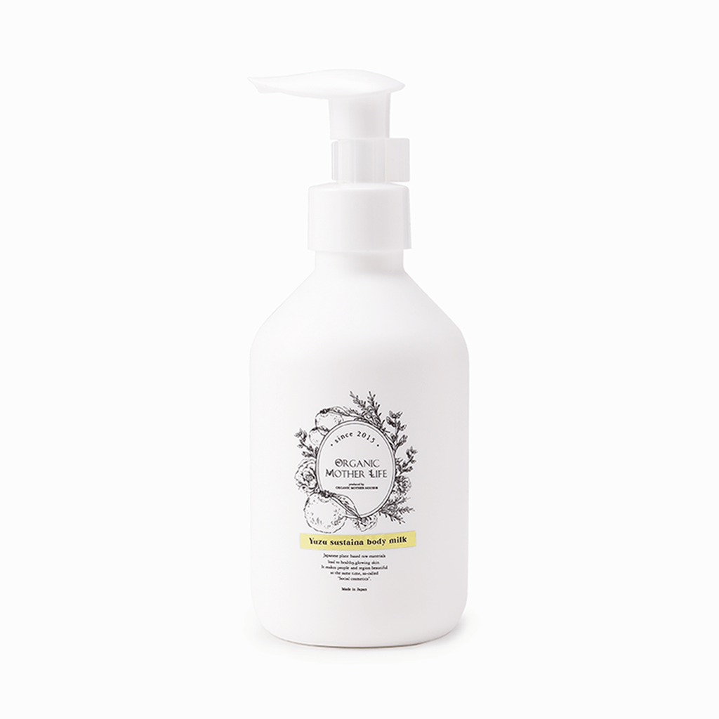 ORGANIC MOTHER LIFE】ユズサスティナボディミルク 200ml – 15/e organic ORGANIC MOTHER LIFE】ユズサスティナボディミルク 200ml – 15/e organic