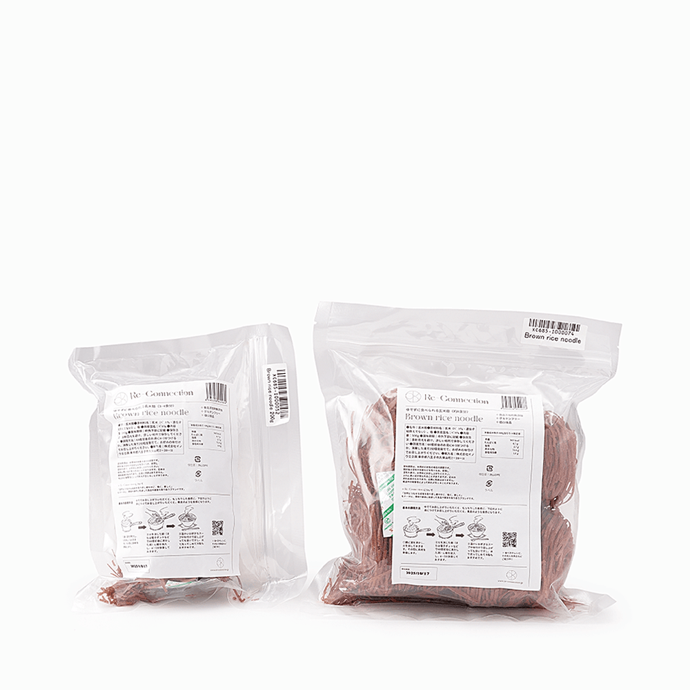 【Re-connenction】Brown rice noodle（ブラウンライスヌードル）200g/500g