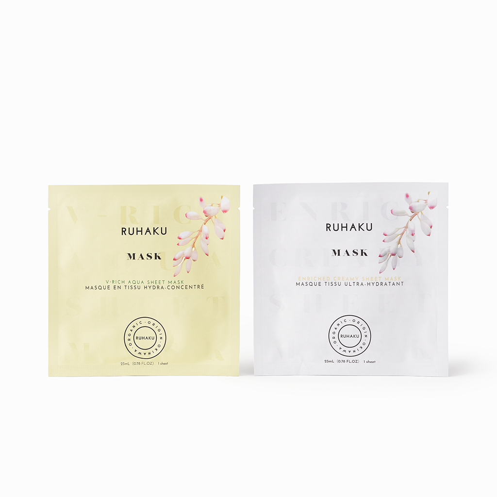 
                  
                    【RUHAKU】Vリッチアクアシートマスク（1包/5包）
                  
                