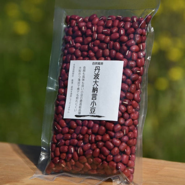 鴨庄村のりょう農園】自然栽培 丹波大納言小豆250g – 15/e organic