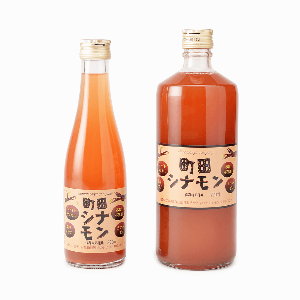 しなもんや】町田シナモン(濃厚タイプ)300ml/720ml – 15/e organic しなもんや】町田シナモン(濃厚タイプ)300ml/720ml – 15/e organic