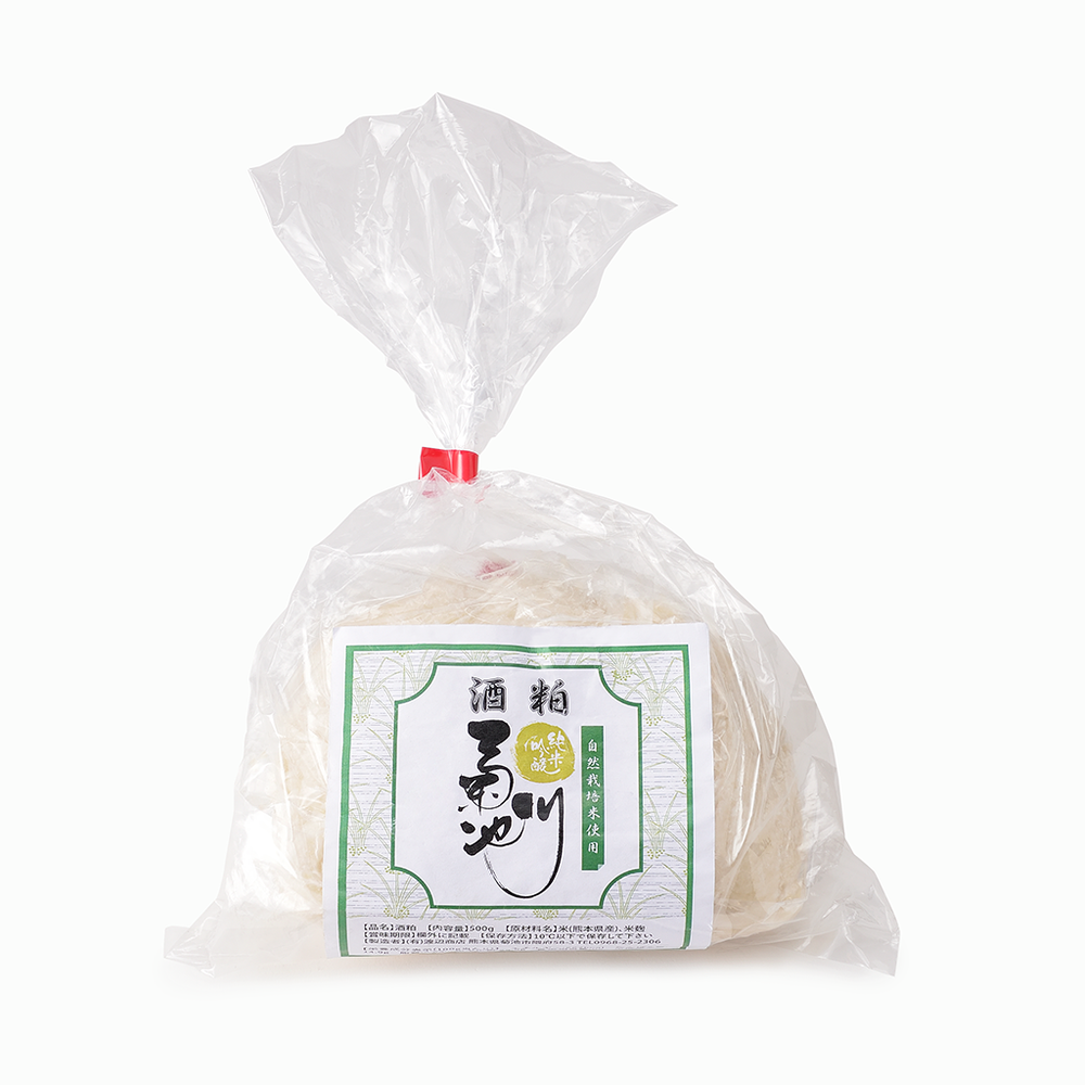 【自然派きくち村】純米吟醸 菊池川の「酒粕」（農薬不使用・自然栽培米）