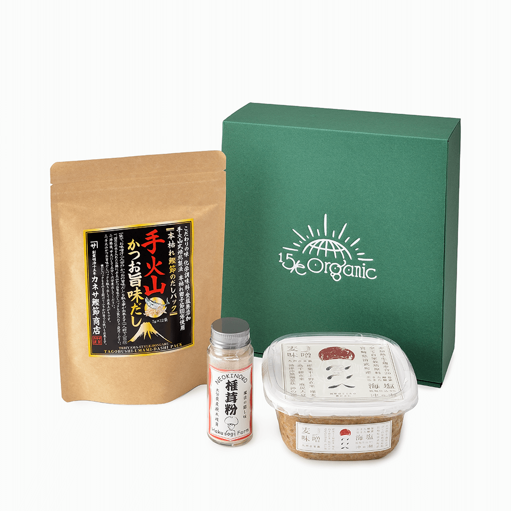 【15/e organic】至福の無添加“麦味噌”ギフトセット※数量限定