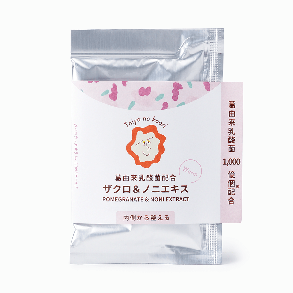 
                  
                    【タイヨウノカオリ】葛由来乳酸菌配合 ザクロ＆ノニエキス 30g/210g
                  
                