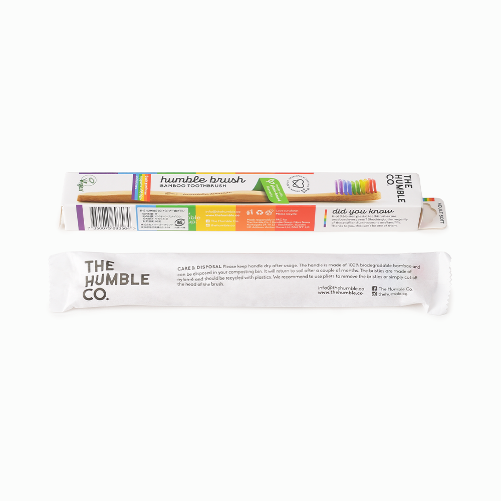 
                  
                    【THE HUMBLE CO.】バンブーハブラシ（レインボー）
                  
                
