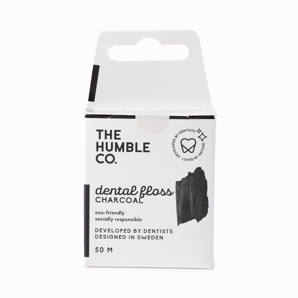 【THE HUMBLE CO.】デンタルフロス チャコール