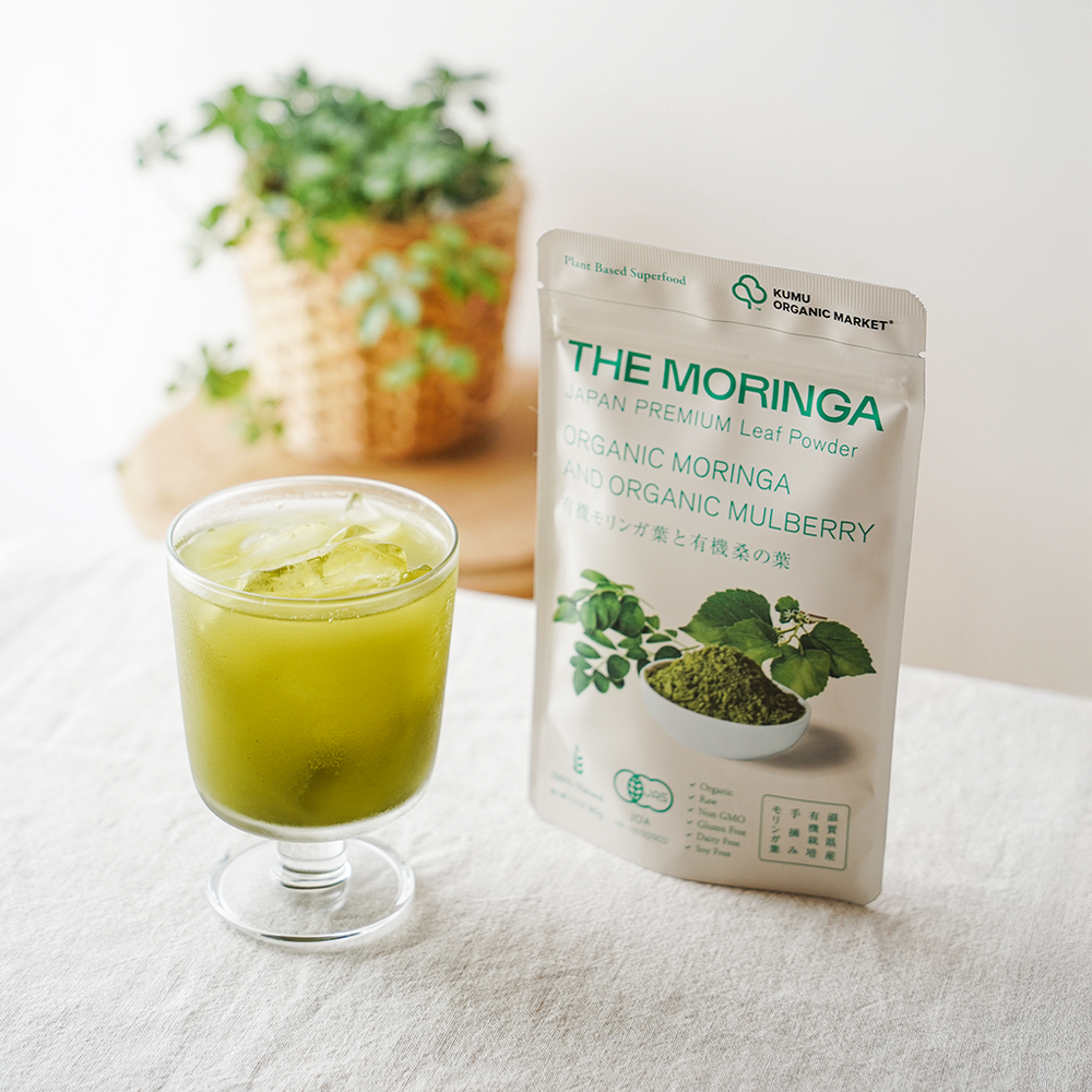 THE MORINGA】有機モリンガ葉と有機桑の葉 – 15/e organic