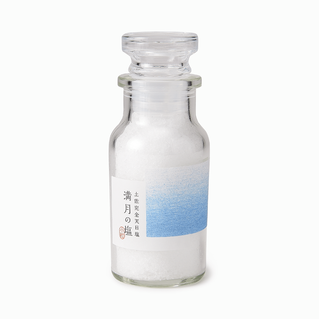 【月海製塩】土佐完全天日塩 満月の塩 小粒 30g/60g