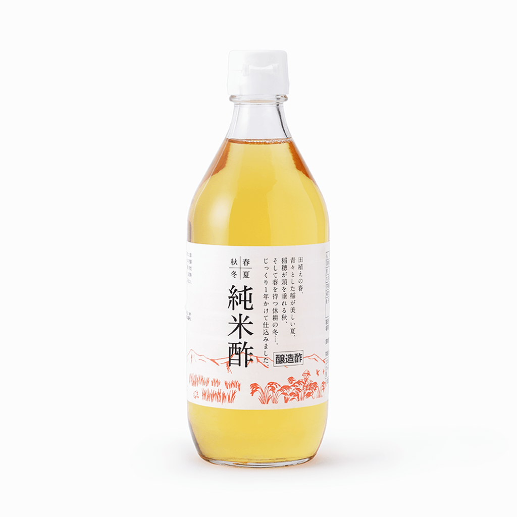 【自然派きくち村】静置発酵法でじっくり醸造した「春夏秋冬・純米酢」
