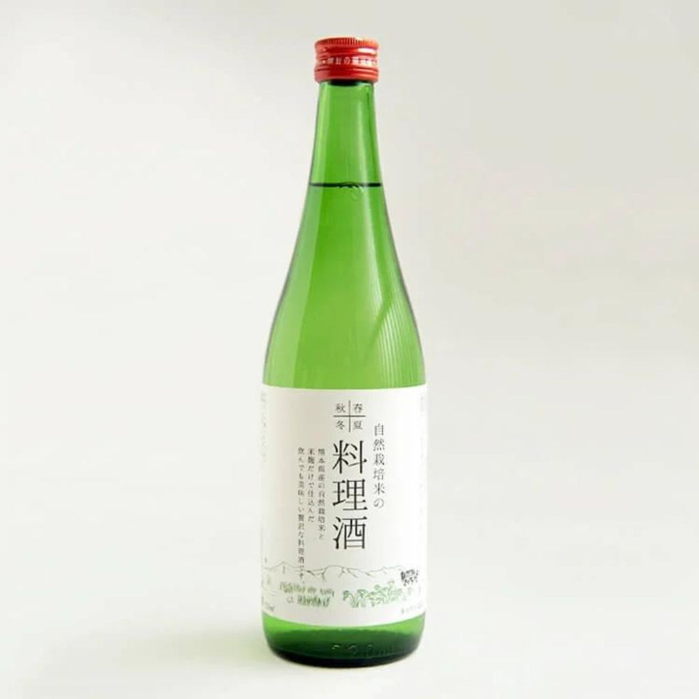 【自然派きくち村】自然栽培米の料理酒「春夏秋冬・料理酒」720ml