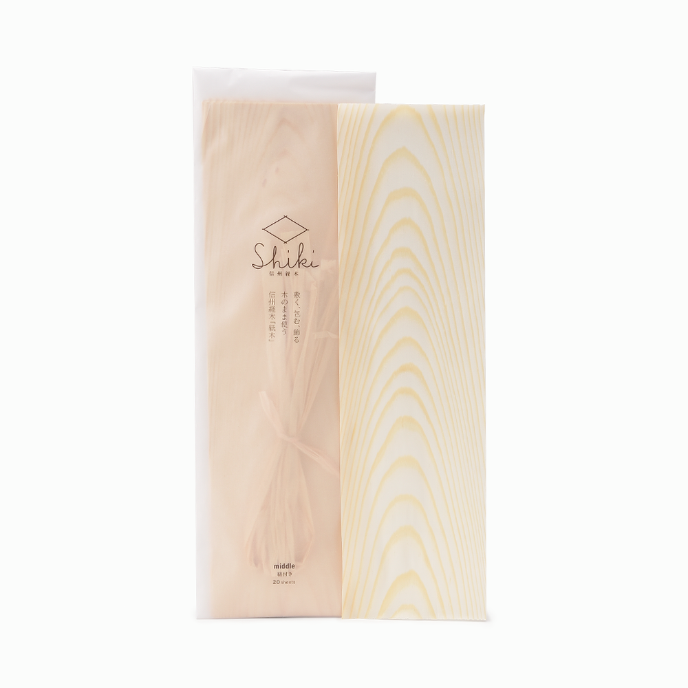 
                  
                    【やまとわの経木】信州経木Shiki（short/middle）
                  
                