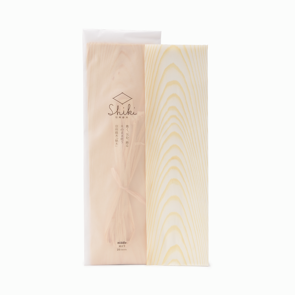 
                  
                    【やまとわの経木】信州経木Shiki（short/middle）
                  
                