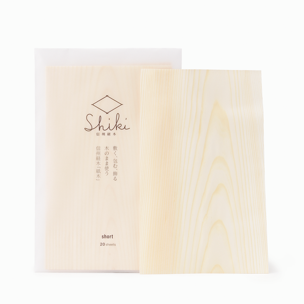 
                  
                    【やまとわの経木】信州経木Shiki（short/middle）
                  
                